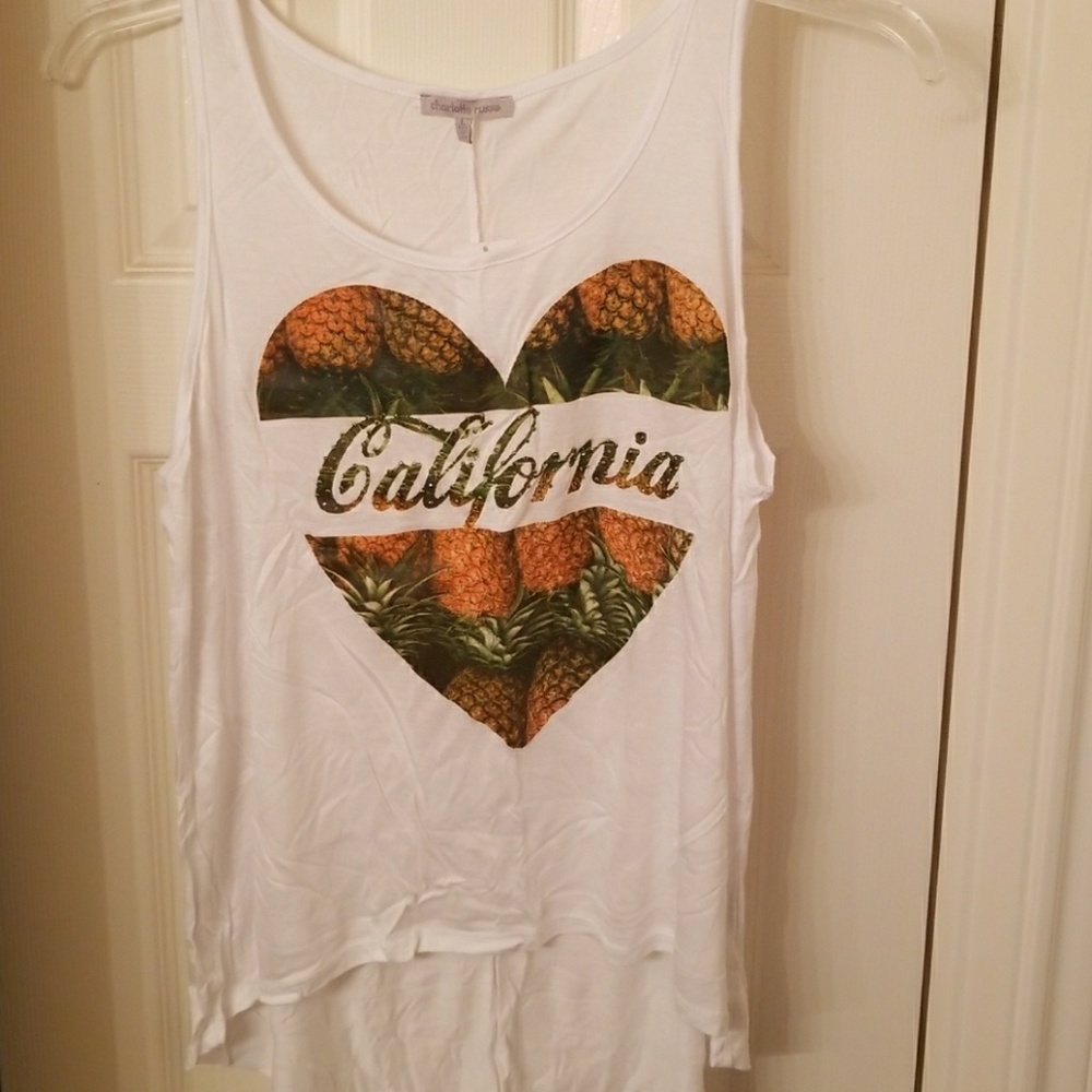 Charlotte Russe High Low Tank